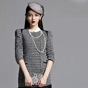 Merdia Elegante collana da donna con perle artificiali, ideale indossare... - Ilgrandebazar
