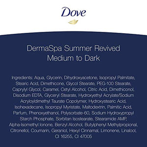Dove Estate media Derma Spa Risorto pelle scura Body Lotion 200 ml