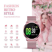 Carica l&#39;immagine nel visualizzatore di Gallery, Smartwatch Elegante per Donna Ragazza Impermeabile IP67 con... - Ilgrandebazar