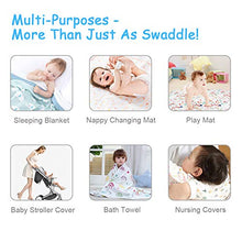 Carica l&#39;immagine nel visualizzatore di Gallery, BelleStyle Copertine in Mussola, 120 x 120 cm Grande Mussole Neonato...