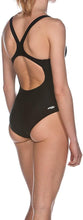 Carica l'immagine nel visualizzatore di Gallery, ARENA Dynamo Dynamo Costume Intero Donna, Costume da Bagno Sportivo in Tessuto Maxfit ad Asciugatura Rapida Resistente a Cloro e Sale, Protezione UV UPF 50+ Donna