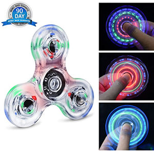 Quimat Fidget Spinner Hand Mano Luce LED UP Giocattoli da Dita edc... - Ilgrandebazar