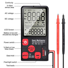 Carica l&#39;immagine nel visualizzatore di Gallery, Multimetro Digitale Tester, Portatile Display LCD Volt Automatico Frequenza... - Ilgrandebazar