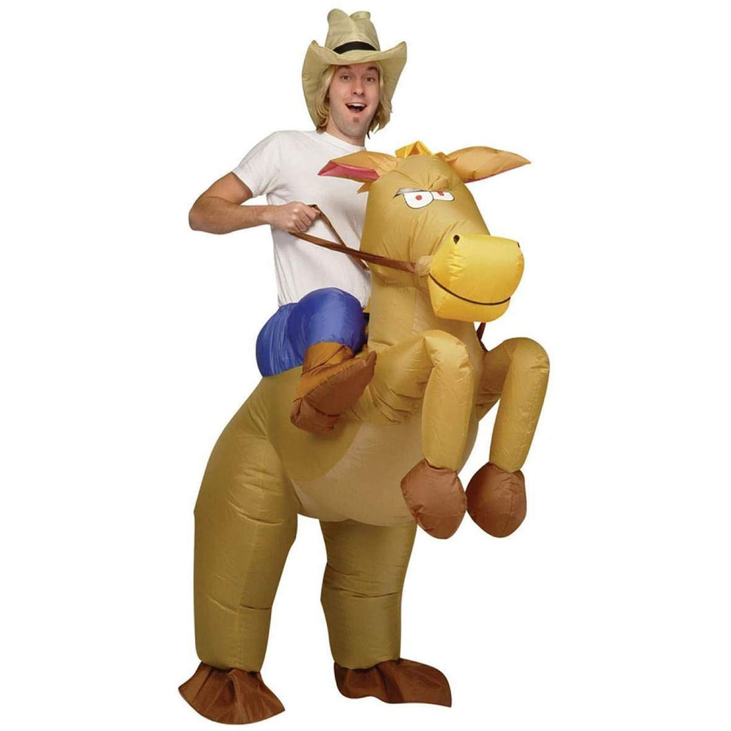 AirSuits Costume Gonfiabile da Cowboy con Cavallo - Ilgrandebazar
