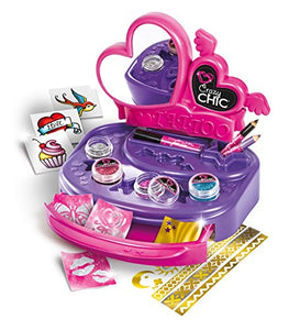 Clementoni - 15316 - Crazy Chic - Il Laboratorio dei Tatuaggi - gioco...