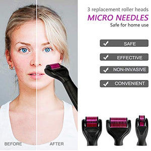 E-More Dermaroller, Dermaroller Titanio, Corpo, Viso... - Ilgrandebazar