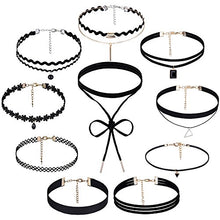 Carica l&#39;immagine nel visualizzatore di Gallery, Rovtop 10 Pezzi Chocker Collana, Girocolli Bohemien Collane,... - Ilgrandebazar