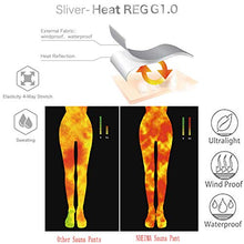 Carica l&#39;immagine nel visualizzatore di Gallery, NHEIMA Pantaloni Sauna Dimagranti, Leggings Anticellulite Donna Fitness, M