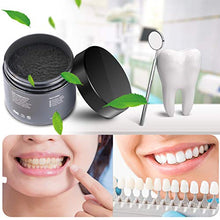 Carica l&#39;immagine nel visualizzatore di Gallery, Sbiancamento Denti, Carbone Attivo Sbiancante per Denti 100% Naturale &amp;...