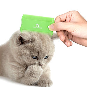 AMATHINGS, Set da 6 Pezzi per la toelettatura degli Animali Domestici, con 4...