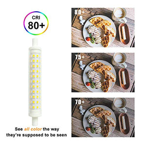 R7S LED 118mm Slim 15W, 15W 118mm(non dimmerabile), Bianco Calda - Ilgrandebazar