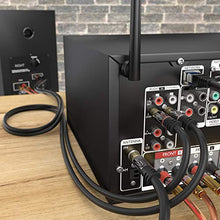 Carica l&#39;immagine nel visualizzatore di Gallery, KabelDirekt 1m Cavo RCA, (Coassiale Audio Stereo 2 Connettori, RCA 1 Metro