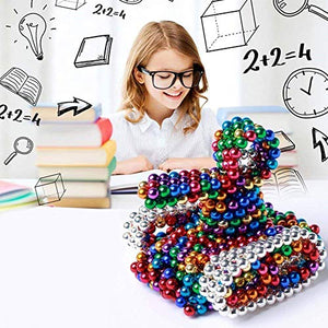 Frigorifero lavagne Magnetiche,5 mm (argento)1000 pz Giocattolo Educativo... - Ilgrandebazar