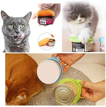 Carica l'immagine nel visualizzatore di Gallery, MQIAN Coperchi per scatolette di Cibo Animali, 3 Misure, Lavabili in...