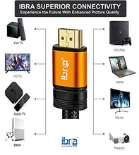 Carica l'immagine nel visualizzatore di Gallery, Cavo HDMI 2.1 IBRA 8K ultra veloce a 48 Gbps | Supporta 2M