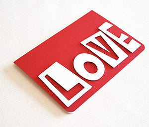 Big love - amore - san valentino - biglietto d'auguri (formato 10,5 x 15 cm)... - Ilgrandebazar