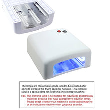 Carica l&#39;immagine nel visualizzatore di Gallery, Foxnovo, lampadina a tubo a forma di U da 9W, 365 nm, per lampade unghie... - Ilgrandebazar