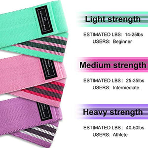 BEAU-PRO CFX Elastici Fitness (3 Pezzi), Bande Elastiche di Resistenza Set 3...