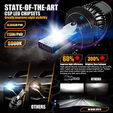 Carica l&#39;immagine nel visualizzatore di Gallery, H7 LED 18000LM Lampadine Auto, 110W, 12V, 6000K