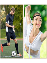 Carica l&#39;immagine nel visualizzatore di Gallery, Sumind 4 Pezzi Spessa Non-Scivolo Elastici Sport Fasce di Calcio Capelli...