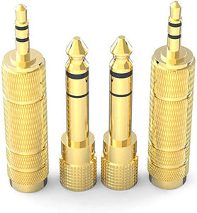 3,5mm Maschio a 6,35mm Femmina e 6,35 mm a 3,5 Adattatore...