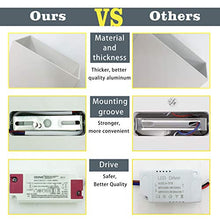 Carica l&#39;immagine nel visualizzatore di Gallery, Lampada da Parete Led Interno, 2 Pezzi 12W Bianco Caldo LED Applique - Ilgrandebazar