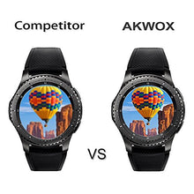 Carica l&#39;immagine nel visualizzatore di Gallery, AKWOX [4 Pezzi] Pellicola Vetro Temperato Gear S3 Frontier &amp; Classic... - Ilgrandebazar