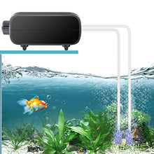 Carica l&#39;immagine nel visualizzatore di Gallery, IREENUO Ossigenatore per Acquario, 3W - 2 * 150L/H Silenzioso Pompa 2 uscita - Ilgrandebazar