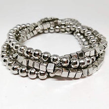 Carica l&#39;immagine nel visualizzatore di Gallery, Bracciale 3 in 1 collana corta e lunga Antiallergico Pietre Naturali... - Ilgrandebazar