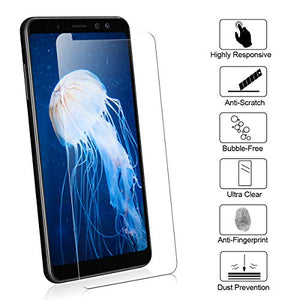 CRXOOX 3 Pack Vetro Temperato per Samsung Galaxy A8 2018 Protezione 2018 - Ilgrandebazar