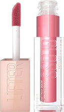 Carica l&#39;immagine nel visualizzatore di Gallery, Maybelline New York Lifter Gloss, Lucidalabbra con acido ialuronico, Effetto rimpolpante e idratante, Petal (005), 5,4 ml