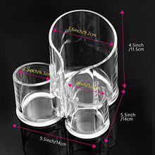 Carica l&#39;immagine nel visualizzatore di Gallery, WolinTek Organizzatore Trucco in Acrilico, Contenitori Trucchi Cosmetic...