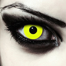 Carica l&#39;immagine nel visualizzatore di Gallery, Designlenses Giallo Totalmente Lenti a Contatto Colorate Gialle per giallo - Ilgrandebazar