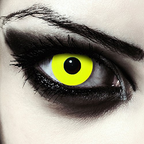 Designlenses Giallo Totalmente Lenti a Contatto Colorate Gialle per giallo - Ilgrandebazar