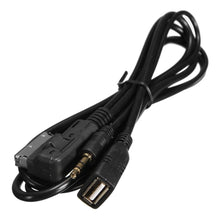 Carica l&#39;immagine nel visualizzatore di Gallery, Qiilu Cavo Musica AMI MMI MDI Interfaccia Caricatore USB 3.5 mm, default