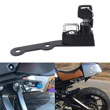 Carica l'immagine nel visualizzatore di Gallery, GUAIMI Blocco del casco motociclo di standard, nero