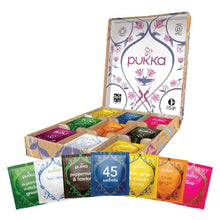 Carica l'immagine nel visualizzatore di Gallery, Pukka Herbs | Selection Box | Il meglio dei tè e delle tisane biologiche Pukka| Idea Regalo | 45 filtri