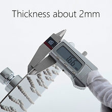 Carica l&#39;immagine nel visualizzatore di Gallery, KUNGYO 304 Acciaio Inox Ultra Sottile Soffione Doccia Docce fisse YX-8YC