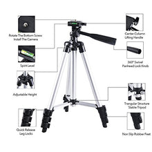 Carica l'immagine nel visualizzatore di Gallery, Vicloon Treppiede da Viaggio per Fotocamera,Tripod di Alluminio Leggero da...