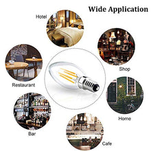 Carica l&#39;immagine nel visualizzatore di Gallery, Bonlux E14 Lampadine a Candela LED Dimmerabili C35 Dimmerabile, Bianco Caldo - Ilgrandebazar