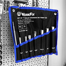 Carica l&#39;immagine nel visualizzatore di Gallery, WERKFIX Set 7 Chiavi a Tubo da 6/7, 8/9, 10/11, 12/13, 14/15, 16/17, 18/19... - Ilgrandebazar
