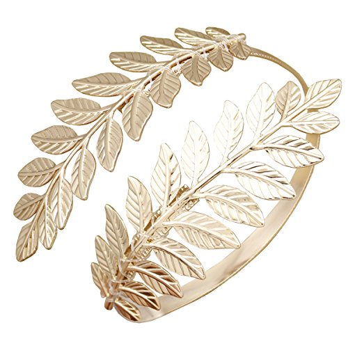 RechicGu greco Roman Laurel Leaf braccialetto bracciale Vintage Gold