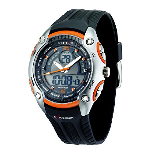 Sector Expander Orologio da Uomo Digitale al Quarzo con Cinturino in... - Ilgrandebazar