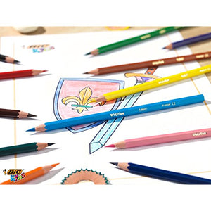 BIC Kids Evolution ECOlutions Matite per Colorare - Colori Assortiti, 2... - Ilgrandebazar