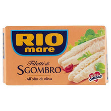 Carica l'immagine nel visualizzatore di Gallery, Rio Mare Filetti di Sgombro all'Olio Oliva, Ricchi 1 lattina da 125g