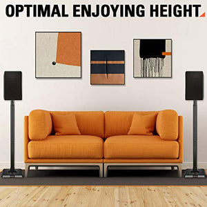 Eono By Amazon - Supporti Casse Acustiche Altezza Regolabile, Altoparlanti...