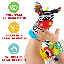 Carica l'immagine nel visualizzatore di Gallery, LUDAZON® Sonaglini Sensoriali per lo sviluppo delle capacità intellettive, Giochi Neonato Montessori, Sonaglio in Morbido Peluche, Ideale per Regali Nascita Maschio o Femmina