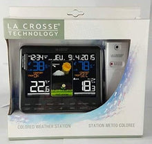 Carica l&#39;immagine nel visualizzatore di Gallery, La Crosse Technology - WS6825 BLA, Stazione meteorologica, con sensore... - Ilgrandebazar