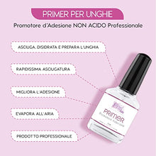 Carica l&#39;immagine nel visualizzatore di Gallery, Primer Unghie Gel Professionale 12 ml di Alta Qualità - Promotore Adesione NON Acido per Gel Costruttori, Gel Color, Semipermanente, Acrygel, Acrilico, Smalti One Step