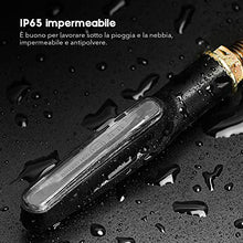 Carica l&#39;immagine nel visualizzatore di Gallery, Indicatori Direzione, 4 Pezzi ZREE Indicatore di Direzione Moto Ambra Luci... - Ilgrandebazar